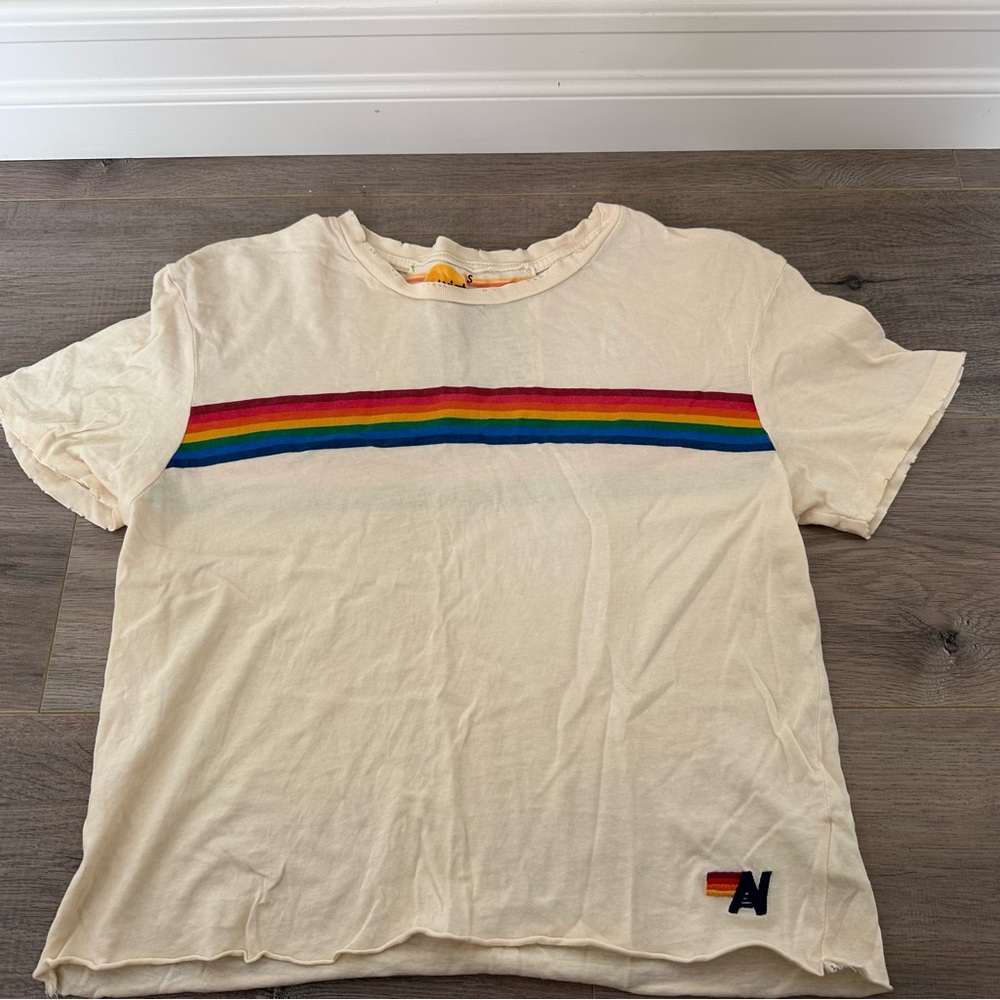 Aviator Nation Cropped Shirt